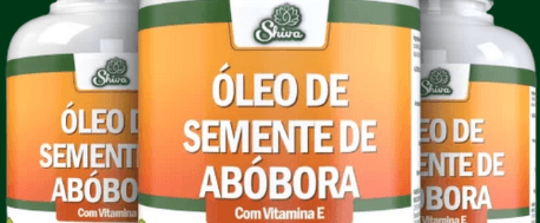 Óleo de Semente de Abóbora com Vitamina E