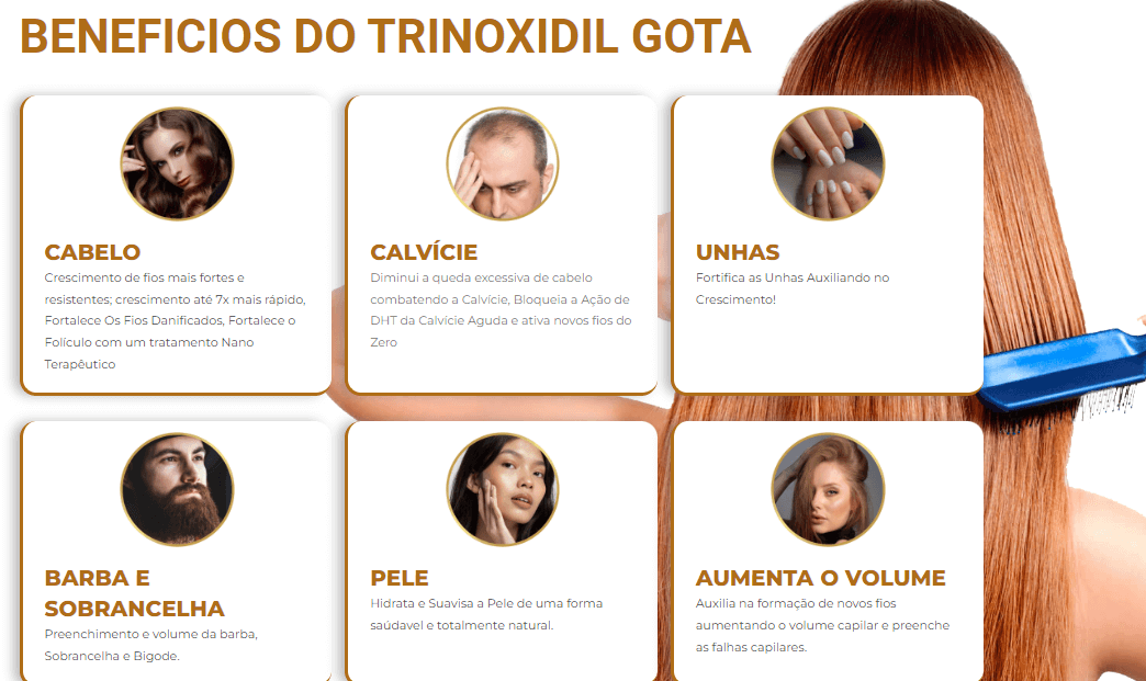 trinoxidil beneficios